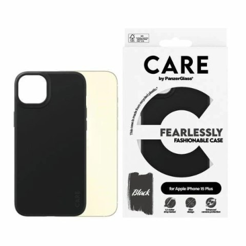 Etui do iPhone 15 Plus CARE by PanzerGlass Fearlessly Fashionable Black