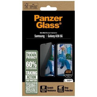 Szkło hartowane do Samsung Galaxy A36 5G PanzerGlass Ultra-Wide Fit Privacy