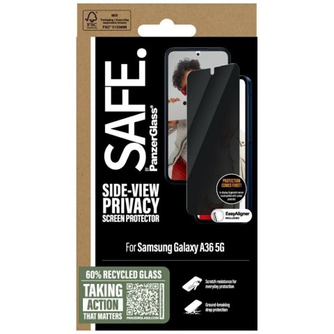 Szkło hartowane do Samsung Galaxy A36 5G SAFE by PanzerGlass Privacy Ultra-Wide
