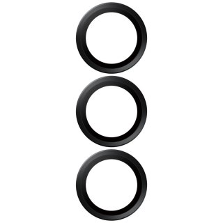 Szkło hartowane do Samsung Galaxy S25 PanzerGlass Hoops Camera Lens Protector Black