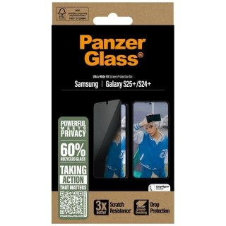 Szkło hartowane do Samsung Galaxy S25+ PanzerGlass Ultra-Wide Fit Privacy