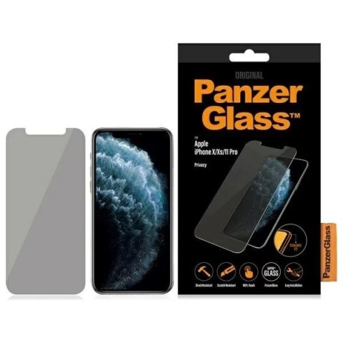 Szkło hartowane do iPhone 11 Pro/XS/X PanzerGlass Standard Fit Privacy
