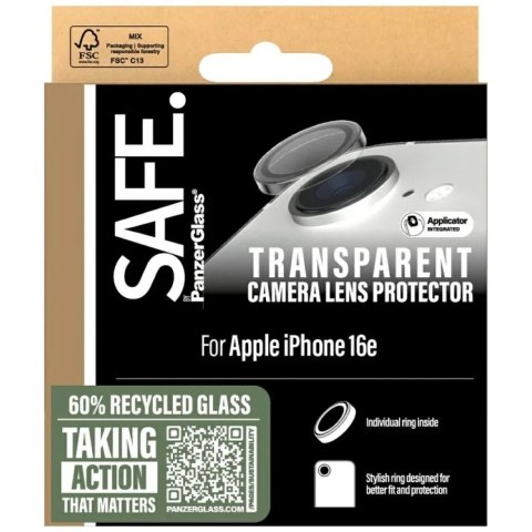 Szkło hartowane do iPhone 16e na aparat Safe by PanzerGlass Camera Lens Protector