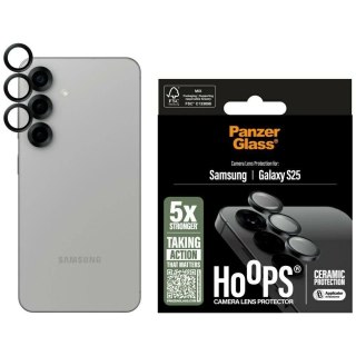 Szkło na aparat do Samsung Galaxy S25 PanzerGlass Hoops Camera Lens Protector Szare