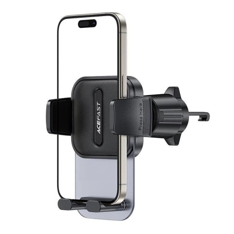 Uchwyt samochodowy do kratki wentylacyjnej , Acefast, D25 (czarny)