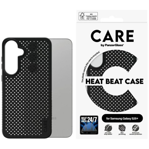 Etui CARE do Samsung Galaxy S25+ by PanzerGlass Feature Case Ekologiczne Czarne