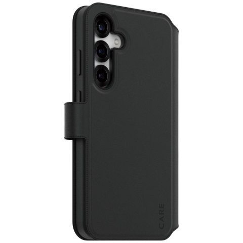 Etui CARE do Samsung Galaxy S25+ by PanzerGlass Feature Tango Wallet 2w1 Czarny