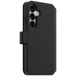 Etui CARE do Samsung Galaxy S25 by PanzerGlass Feature Tango Wallet 2w1 Czarny