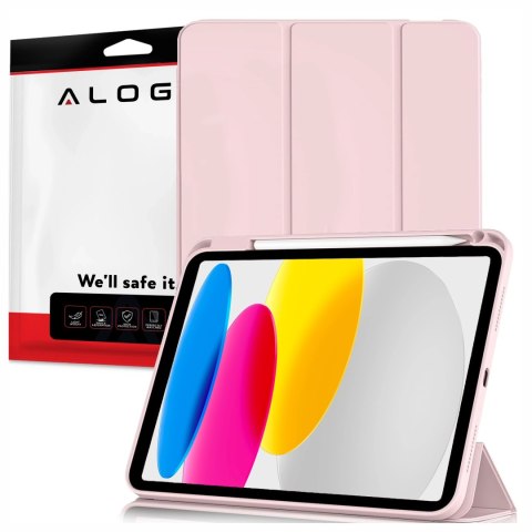Etui Ochronne do Apple iPad 10.9" 10 Gen 2022 / iPad 11" A16 11 Gen 2025 Hybrydowe z Miejscem na Rysik, Składana Okładka z Funkc