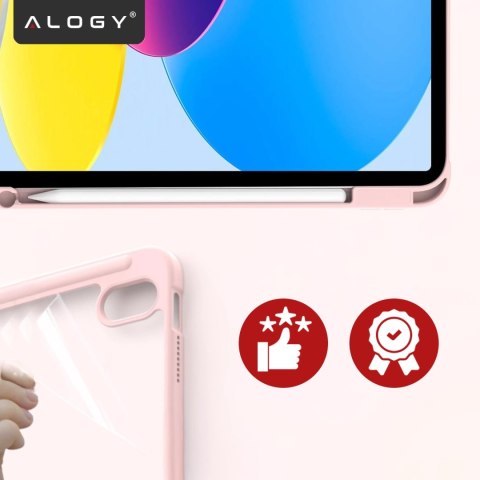 Etui Ochronne do Apple iPad 10.9" 10 Gen 2022 / iPad 11" A16 11 Gen 2025 Hybrydowe z Miejscem na Rysik, Składana Okładka z Funkc