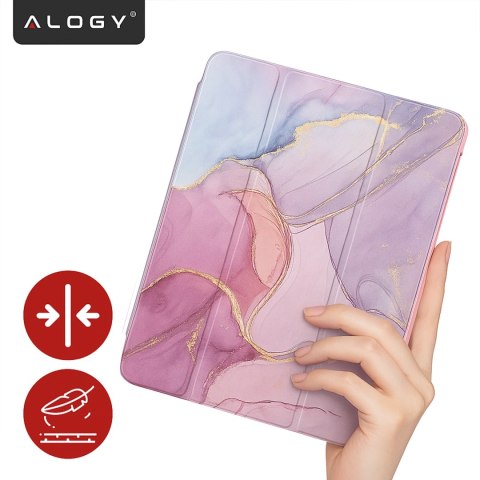 Etui Ochronne do Apple iPad 10.9" 10 Gen 2022 / iPad 11" A16 11 Gen 2025 Hybrydowe z Miejscem na Rysik, Składana Okładka z Funkc