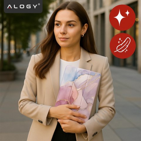 Etui Ochronne do Apple iPad 10.9" 10 Gen 2022 / iPad 11" A16 11 Gen 2025 Hybrydowe z Miejscem na Rysik, Składana Okładka z Funkc