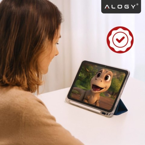 Etui do Apple iPad 11gen. 11" 2025 / 10gen. 10.9" 2022 Ochronne Hybrydowe z Miejscem na Rysik, Składana Okładka, Funkcja Podstaw