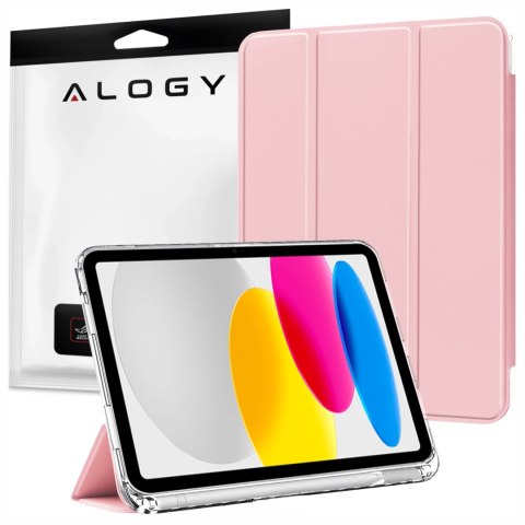 Etui do Apple iPad 11gen. 11" 2025 / 10gen. 10.9" 2022 Ochronne Hybrydowe z Miejscem na Rysik, Składana Okładka, Funkcja Podstaw