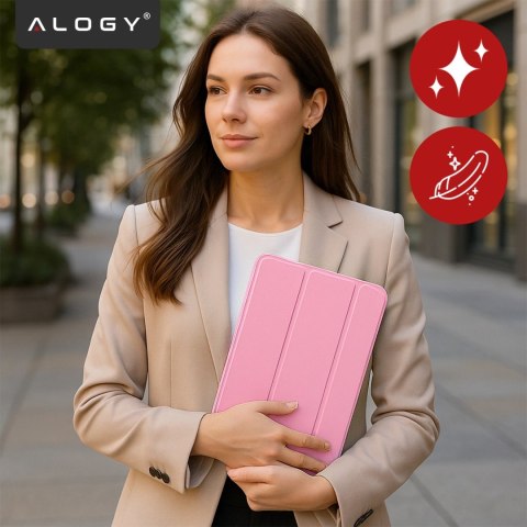 Etui do Apple iPad 11gen. 11" 2025 / 10gen. 10.9" 2022 Ochronne Hybrydowe z Miejscem na Rysik, Składana Okładka, Funkcja Podstaw