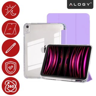 Etui do Apple iPad 11gen. 11" 2025 / 10gen. 10.9" 2022 Ochronne Hybrydowe z Miejscem na Rysik, Składana Okładka, Funkcja Podstaw