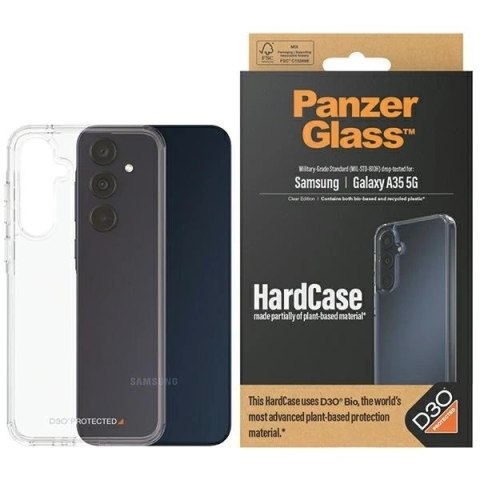 Etui do Samsung Galaxy A35 5G PanzerGlass HardCase D3O 3x Military Grade Black