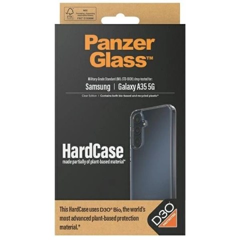 Etui do Samsung Galaxy A35 5G PanzerGlass HardCase D3O 3x Military Grade Black