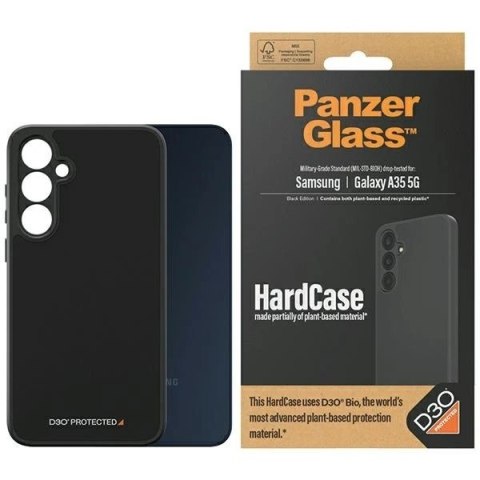 Etui do Samsung Galaxy A35 5G PanzerGlass HardCase D3O Black