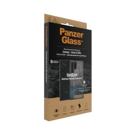 Etui do Samsung Galaxy S22 Ultra PanzerGlass HardCase Antibacterial Clear