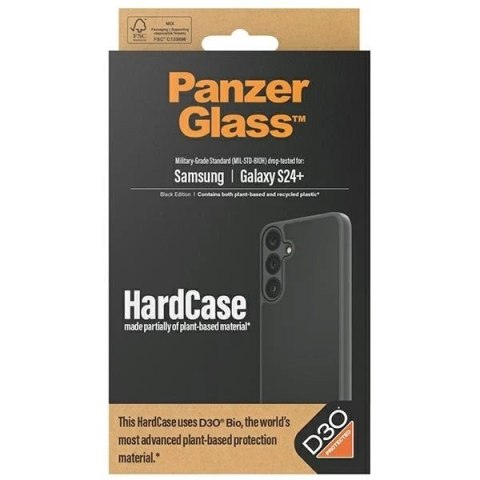 Etui do Samsung Galaxy S24+ Plus PanzerGlass HardCase D3O Black