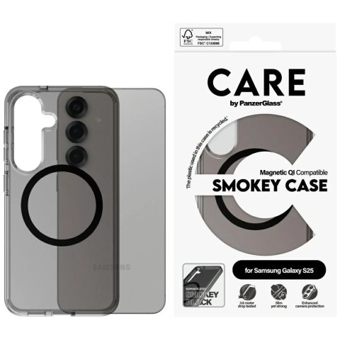 Etui do Samsung Galaxy S25 CARE by PanzerGlass Flagship Urban Combat QI Dymny