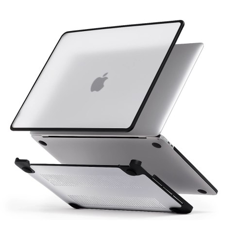 Etui ochronne do Apple Macbook Air 13 13.6" M2 2022 / M3 2024 / M4 2025 (A2681, A3113, A3240) Alogy MatteGuard™ obudowa Matowa P