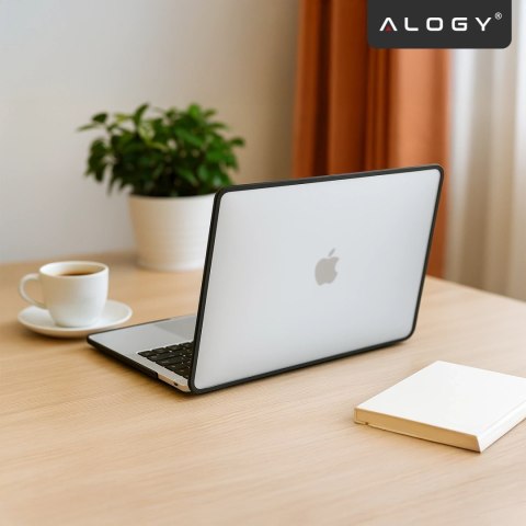 Etui ochronne do Apple Macbook Air 13 13.6" M2 2022 / M3 2024 / M4 2025 (A2681, A3113, A3240) Alogy MatteGuard™ obudowa Matowa P