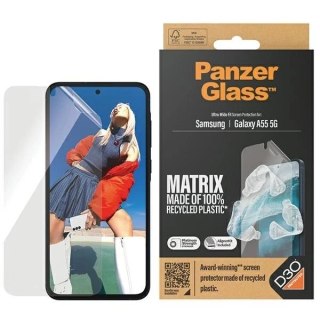Folia ochronna do Samsung Galaxy A55 5G PanzerGlass Matrix Ultra-Wide Fit D3O z Alignerem