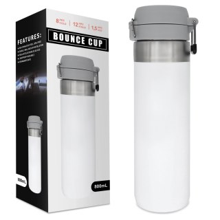 Kubek termiczny Termos Alogy ThermoGo™ 800ml Stalowy Szczelny Pakowny Podróżny do Kawy i Herbaty Sportowy Długo Trzymający Ciepł