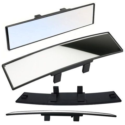 Lusterko samochodowe Panoramiczne Alogy WideView™ 300mm Nakładka na Lusterko wsteczne Panorama 30cm