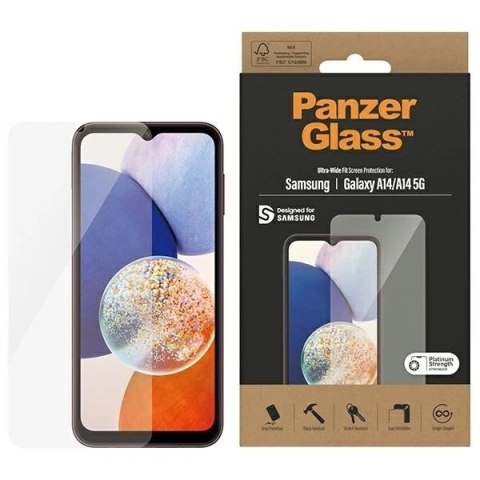Szkło hartowane do Samsung Galaxy A14 PanzerGlass Ultra-Wide Fit EasyAligner