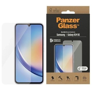Szkło hartowane do Samsung Galaxy A34 5G PanzerGlass Ultra-Wide Fit EasyAligner