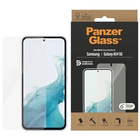 Szkło hartowane do Samsung Galaxy A54 5G PanzerGlass Ultra-Wide Fit CamSlider