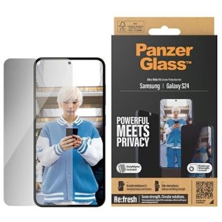 Szkło hartowane do Samsung Galaxy S24 PanzerGlass Ultra-Wide Fit Privacy EasyAligner