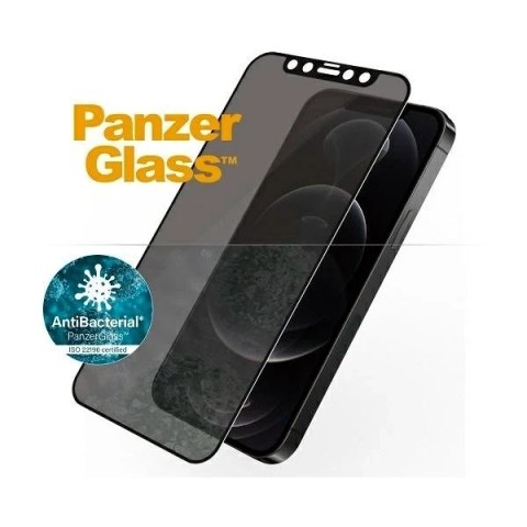 Szkło hartowane do iPhone 12/12 Pro PanzerGlass Privacy E2E Super+ Czarny