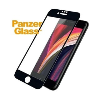 Szkło hartowane do iPhone SE 2022 PanzerGlass E2E Super+ Case Friendly Czarny