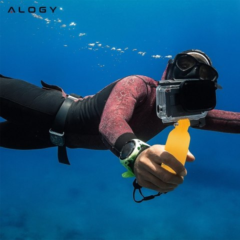 Zestaw Akcesoriów do GoPro Hero 13 12 11 10 9 8 7 6 kamerki sportowej zestaw mocowań Alogy ActionKit™ XXL 58w1 z Etui pokrowcem 