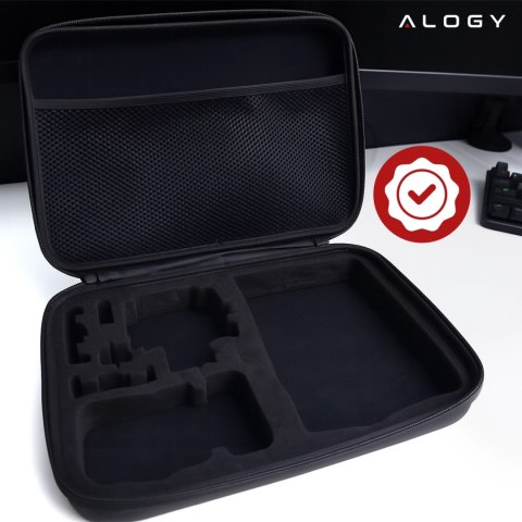 Zestaw Akcesoriów do GoPro Hero 13 12 11 10 9 8 7 6 kamerki sportowej zestaw mocowań Alogy ActionKit™ XXL 58w1 z Etui pokrowcem 