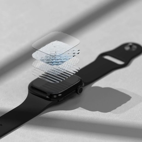 2x Folia ochronna na Apple Watch 10 42mm Ringke Dual Easy Pro 2-pack