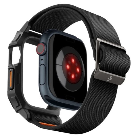 ETUI Z PASKIEM DO APPLE WATCH 10 (42MM) CZARNY SPIGEN LITE FIT PRO