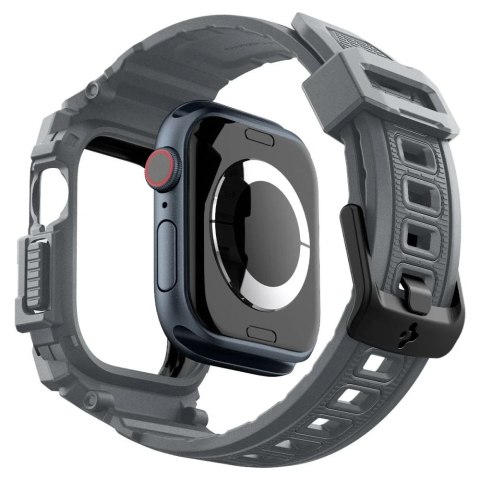 ETUI Z PASKIEM DO APPLE WATCH 10 (46MM) DARK GREY SPIGEN RUGGED ARMOR PRO