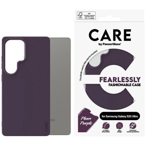 Etui CARE do Samsung Galaxy S25 Ultra by PanzerGlass Fashion Fioletowy