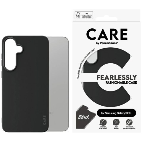 Etui CARE do Samsung Galaxy S25+ by PanzerGlass Fashion Czarny