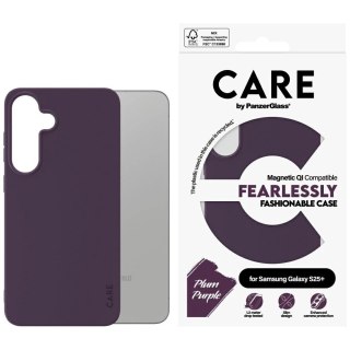Etui CARE do Samsung Galaxy S25+ by PanzerGlass Fashion Qi Fioletowy