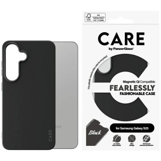 Etui CARE do Samsung Galaxy S25 by PanzerGlass Fearlessly Magnetic Czarny