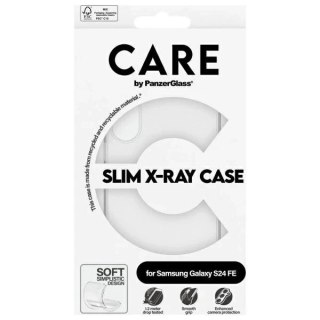 Etui do Samsung Galaxy S24 FE CARE by PanzerGlass Slim X-Ray Case Przezroczysty