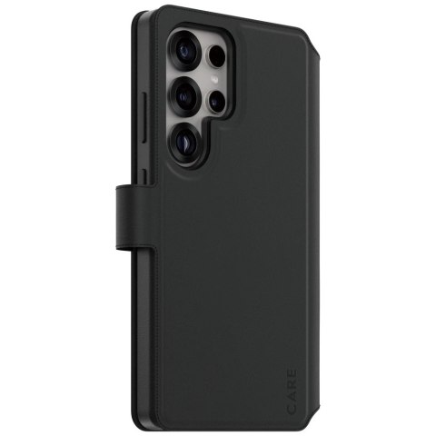 Etui do Samsung Galaxy S25 Ultra CARE by PanzerGlass Feature Tango Wallet 2w1 Czarny