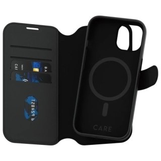 Etui do iPhone 15 CARE by PanzerGlass Tango Wallet 2w1 6,1" Czarny