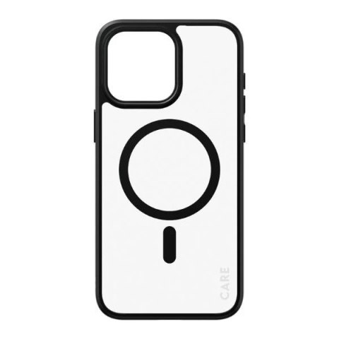 Etui do iPhone 15 Pro Max CARE by PanzerGlass Urban Combat Case MagSafe Przezroczysto-Czarne